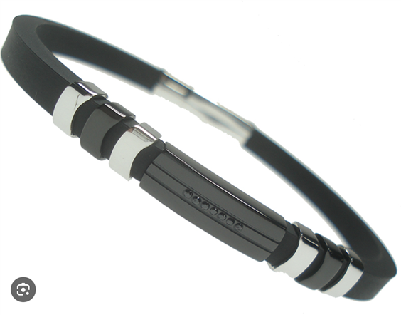 Bracelet Zancan Homme in Caoutchouc Spinello EHB431 - EHB431